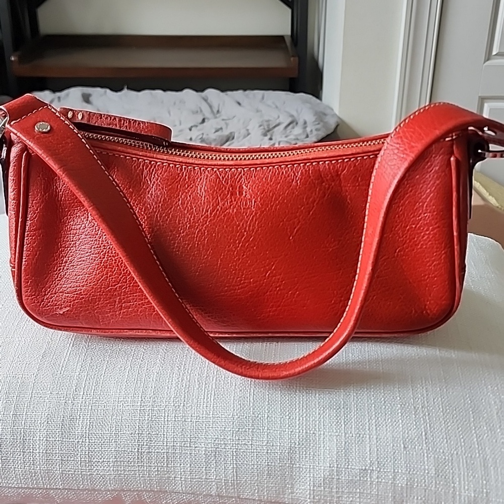 Used tomatoes‎ red shoulder bag